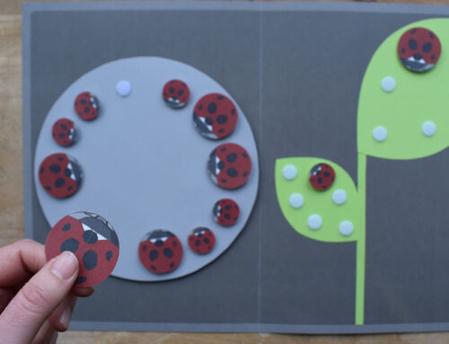 KleineWege®-Freebie für Aufgabenmappe „Marienkäfer-Frühlingsfest“