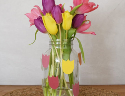 Familienidee: Die Blumenvase